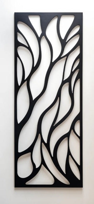 Modern Abstract Leaf Metal Wall Art – Luxury Botanical Statement Decor